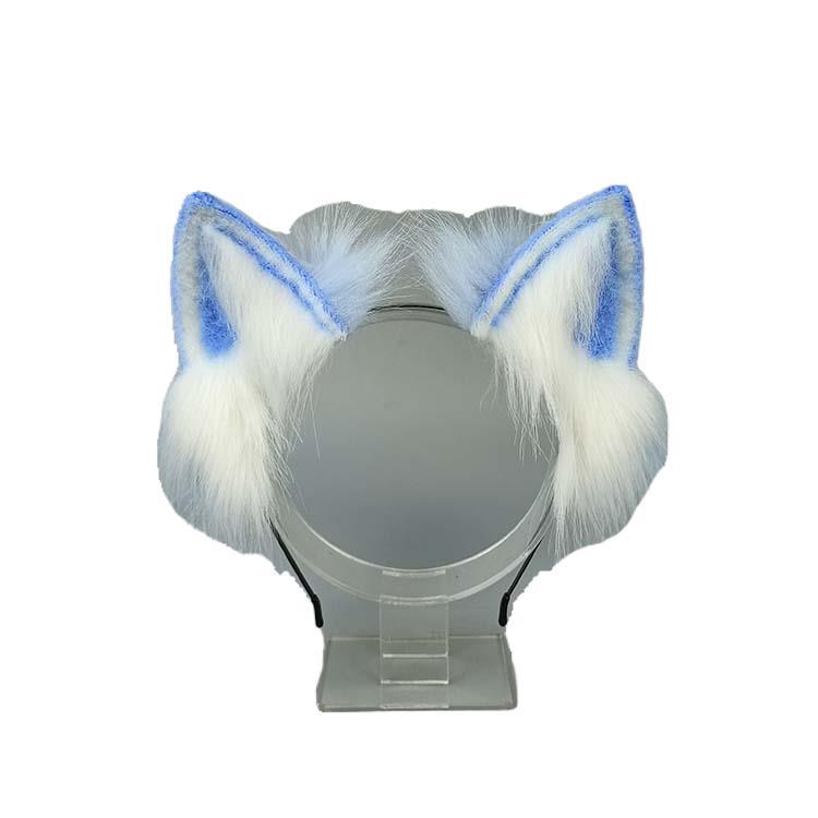 Hand-made Beast ear hairband imitation cat ear lolita headdress clip kc tail lo mother animal ear lolita