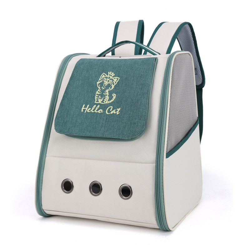 Factory direct outdoor shoulder pet bag portable waterproof cat bag out of the bag portable large capacity cute cat