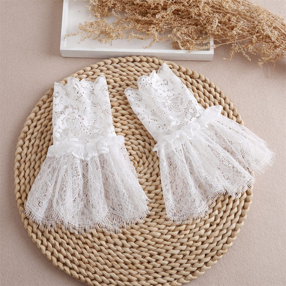 New Cotton accessories lace elegant Chanel style three-dimensional lace decorative cuff fake collar