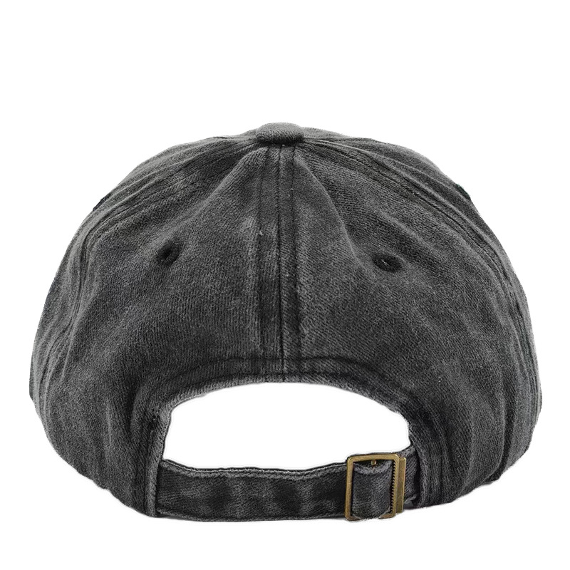 Cross-border washed cotton DAD MOM embroidered baseball cap vintage distressed peaked cap fashion couple hat hip hop hat