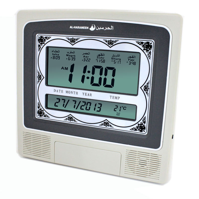 desktop electronic calendar desktop alarm clock HA-4012 desktop clock a generation