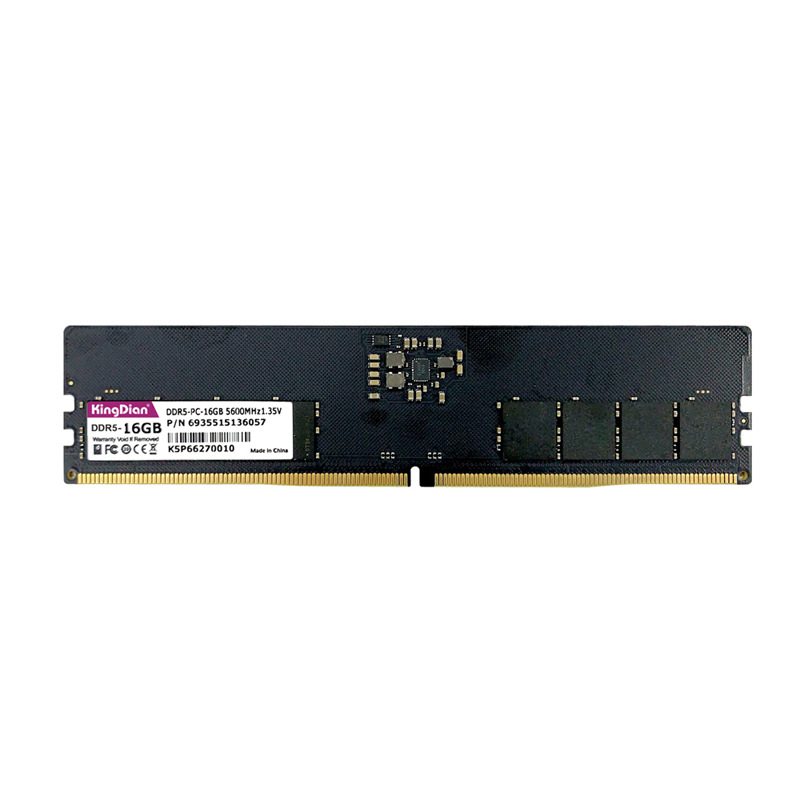 DDR5 Computer Desktop Memory 8G 16G 32G 4800 5600 6000 Gold Kingdian