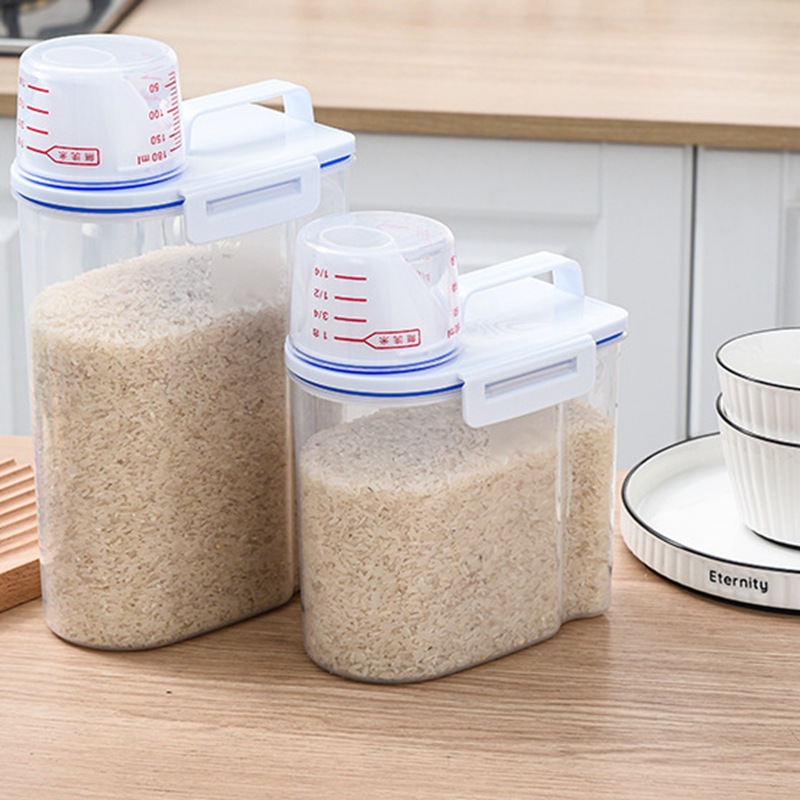Huisi household insect-proof and moisture-proof sealed rice bucket storage tank noodle bucket rice box grains jar grains bucket