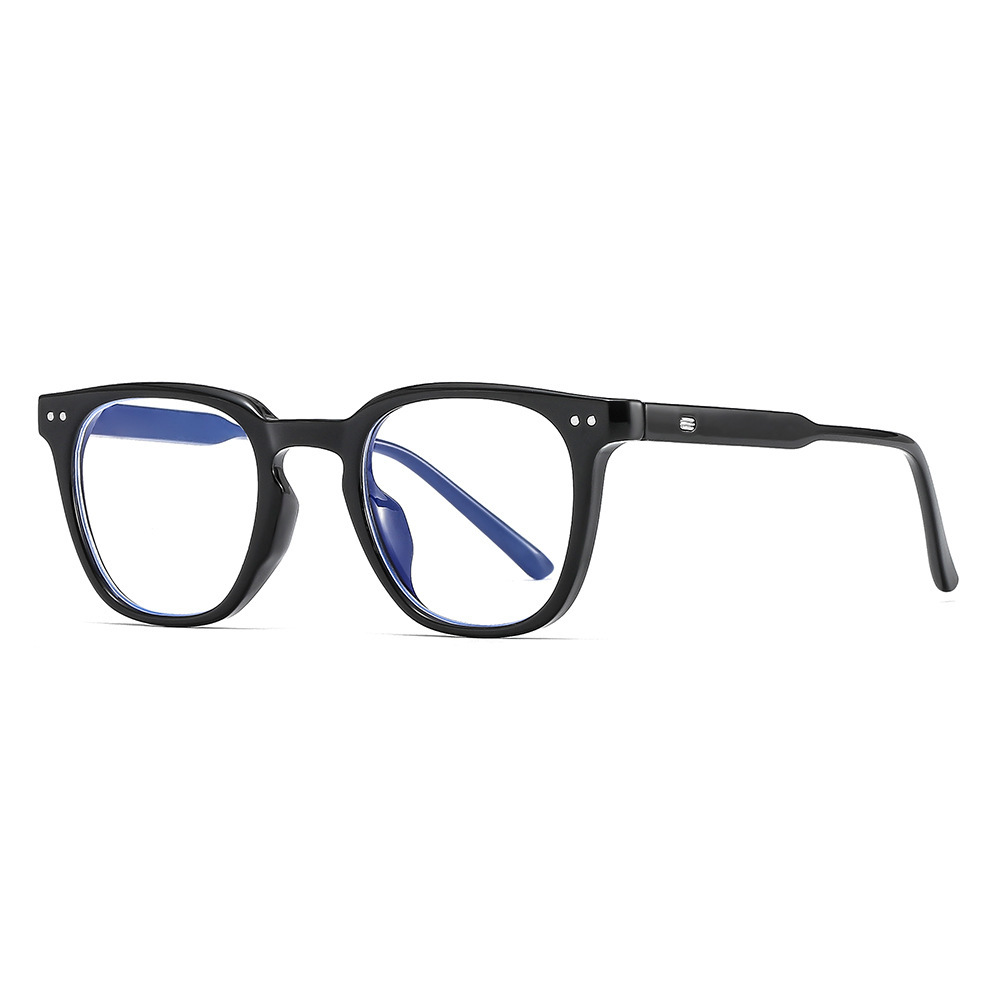 New gm Myopia Anti-blue Glasses Little Red Book Men's and Women's Student Fashion Frame ins Retro Cyber Celebrity Flat Glasses