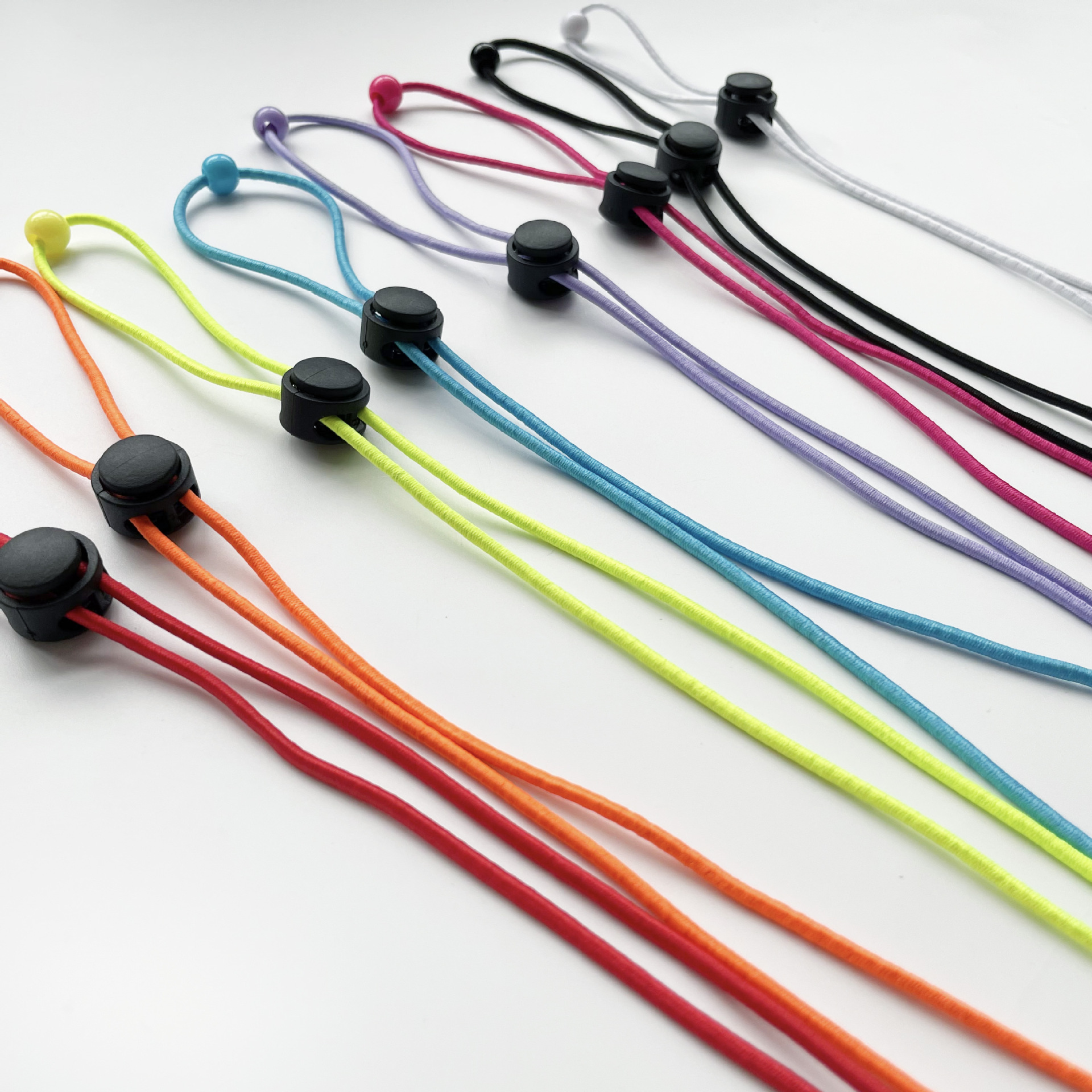 Mask Lanyard Elastic Hood Rope Adjustable Windproof Rope Mask Hook Neck Lanyard Extension Rope