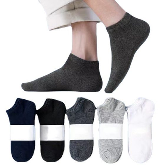 One-Piece Drop-Shipping Men's and Women's Four-Season Deodorant and Sweat-Absorbent Short Socks Disposable Socks Men's Cotton Socks