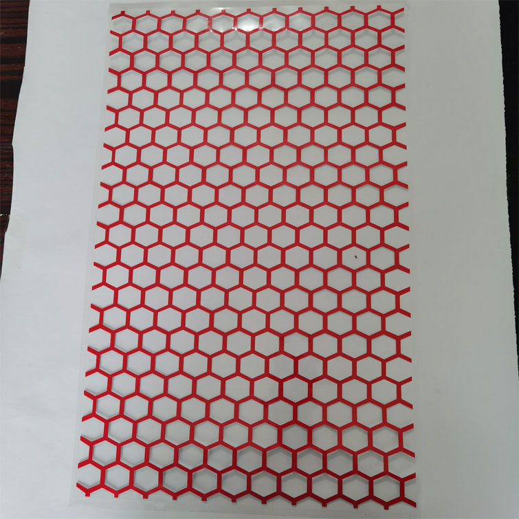 Car sticker honeycomb rear tail light decorative sticker creative stockings tail light sticker reflective material manufacturing sticker