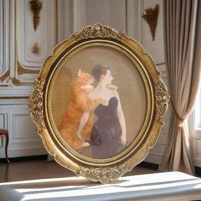 Photo Frame Hanging Wall Combination Ancient Wall Decorative Painting Resin Photo Frame Decoration Picture Frame Hanging Wall Entrance Restaurant Wall