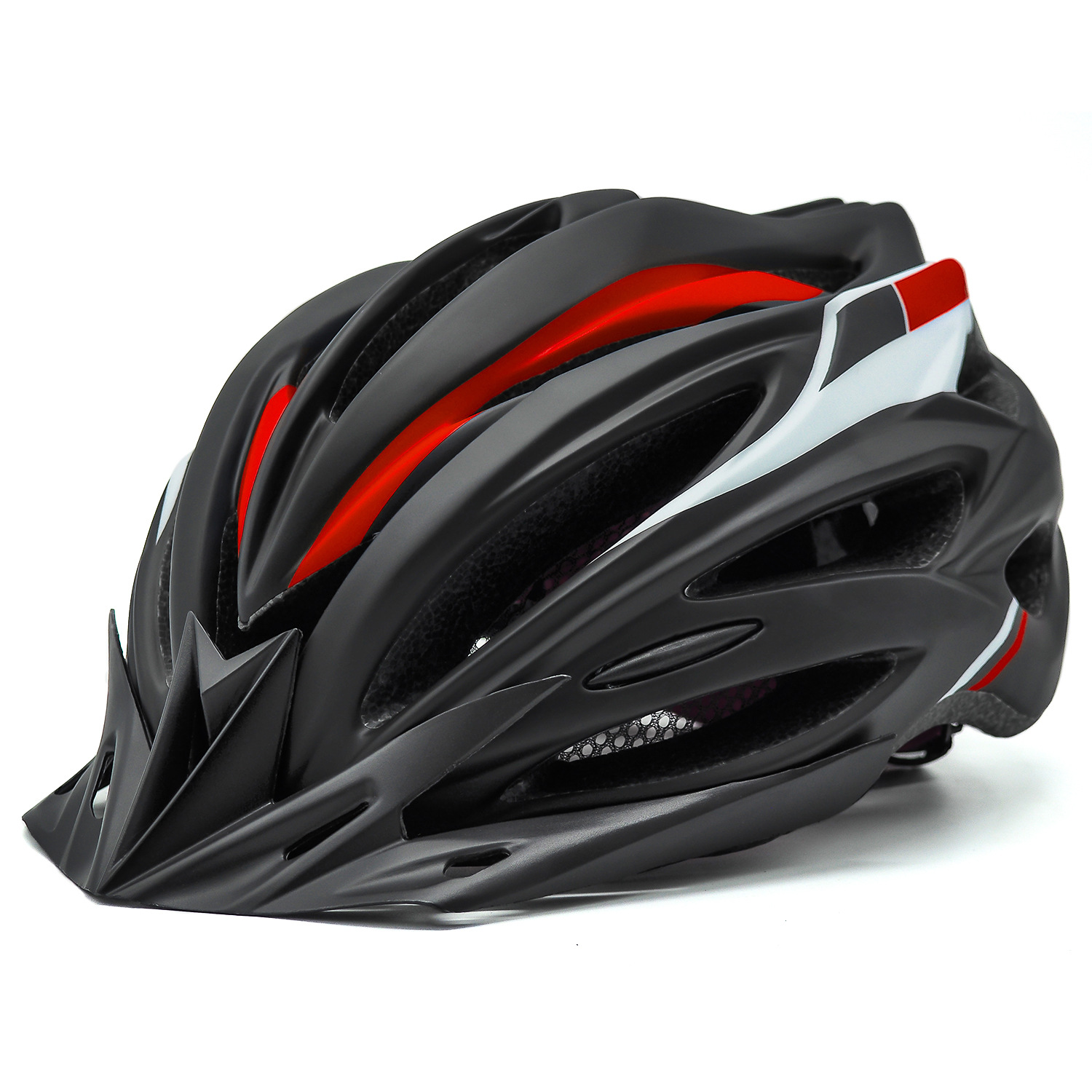 Bike Cross Race Helmet Mountain Bike Outdoor Cycling Helmet Road Bike Helmet with Light
