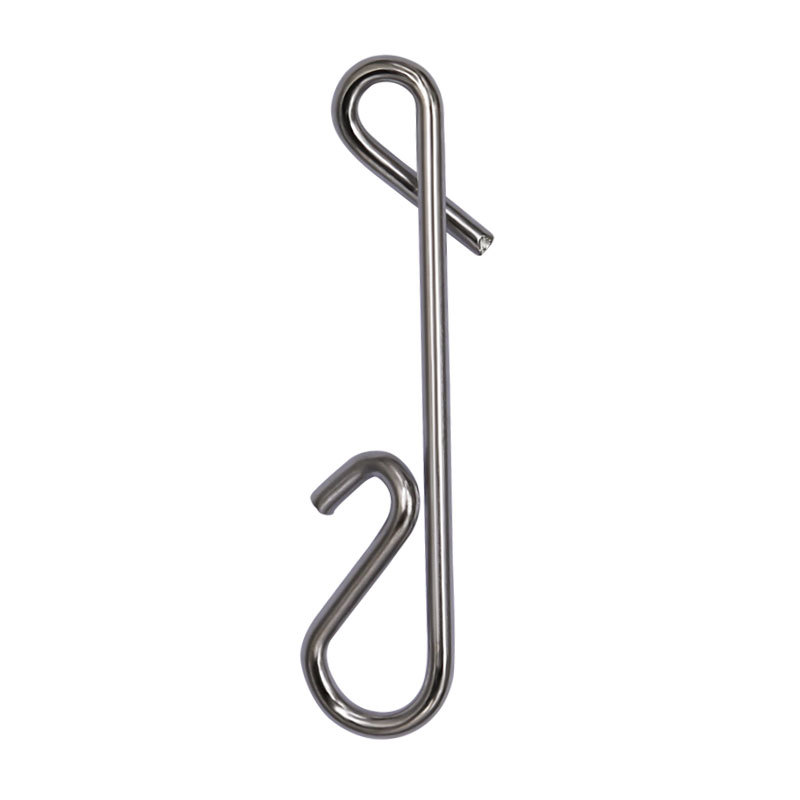 Winding pin stainless steel strong quick connector hook connection ring sea fishing gear small accessories fishing supplies