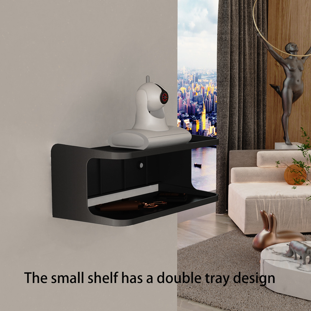 New product private mold factory direct Universal double bed storage bracket bathroom storage bracket mobile phone Wall Bracket