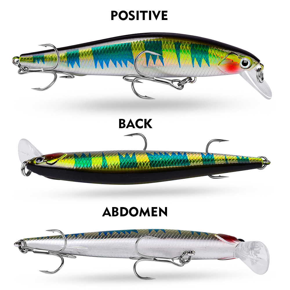Submerged Mino Luya Bait Super Long-throw Sword Plastic Hard Bait Slow-sink Luya False Bait Bionic Hard Bait Bait Wholesale