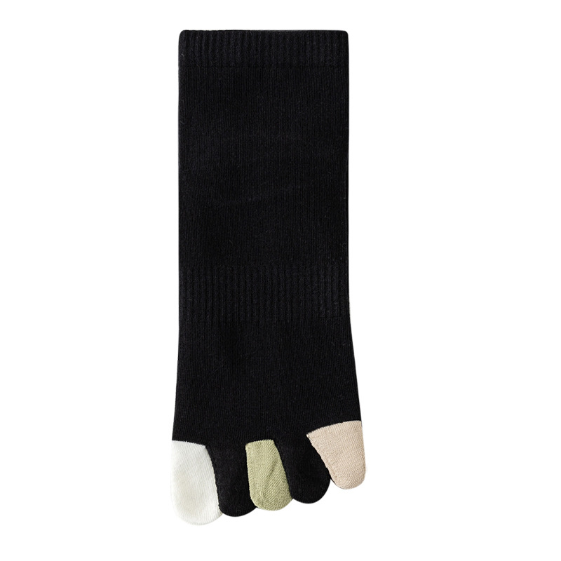 Five-finger socks men's socks summer summer breathable five-toe socks deodorant sweat-absorbent cotton socks autumn and winter men's socks spring and autumn