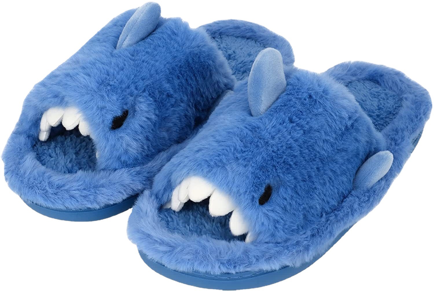Foreign Trade shark Cotton Slippers Women's Winter Couple Home Indoor Men and Women's Opening Slippers shark