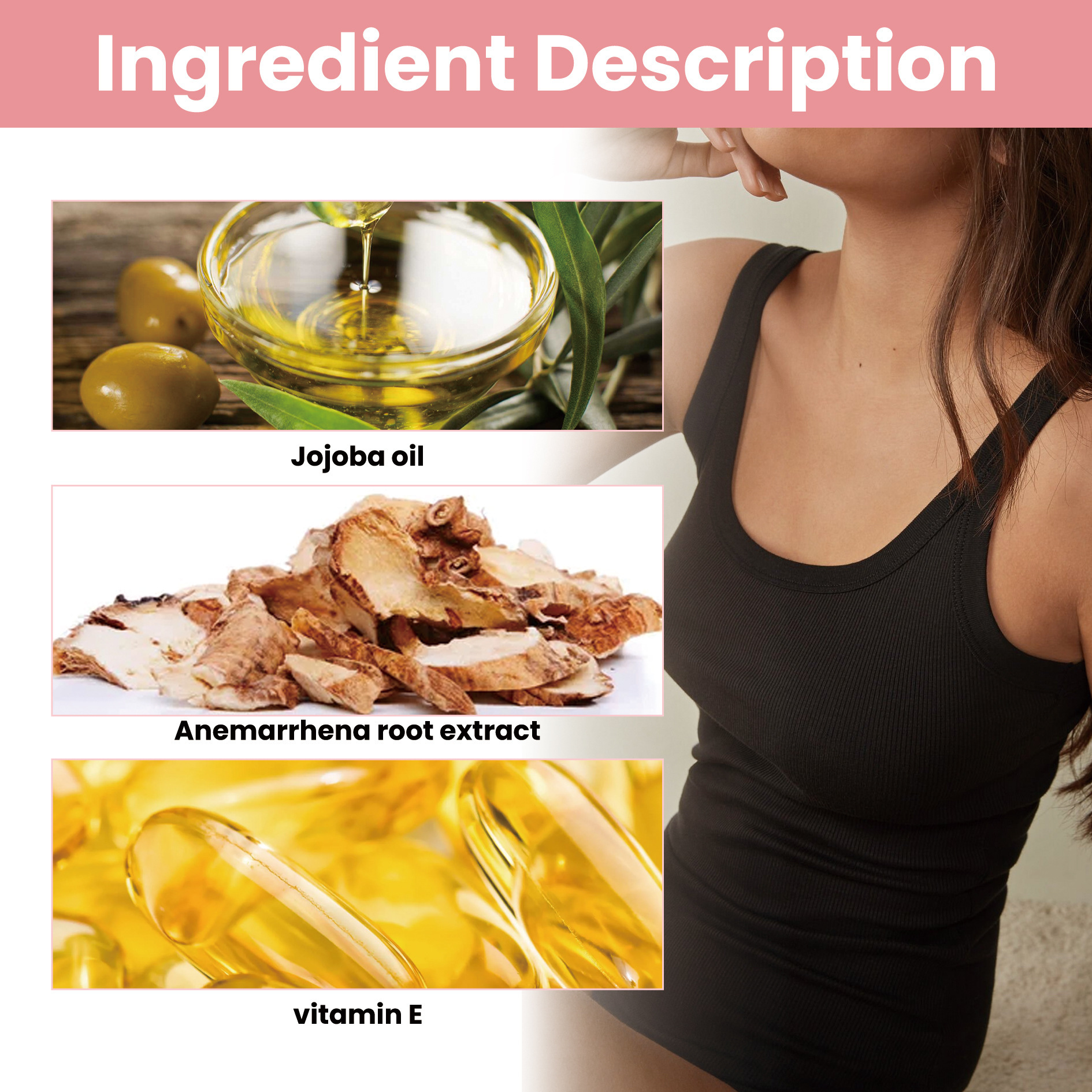 EELHOE breast care essential oil breast plump full strong Gentle Moisturizing Care chest massage essential oil