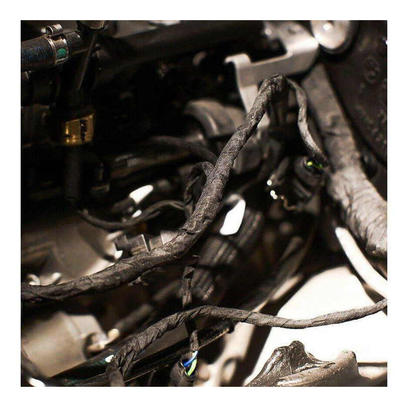 Auto parts wire harness flannel high temperature resistant flame retardant waterproof black insulation tape wire and cable electrical tape