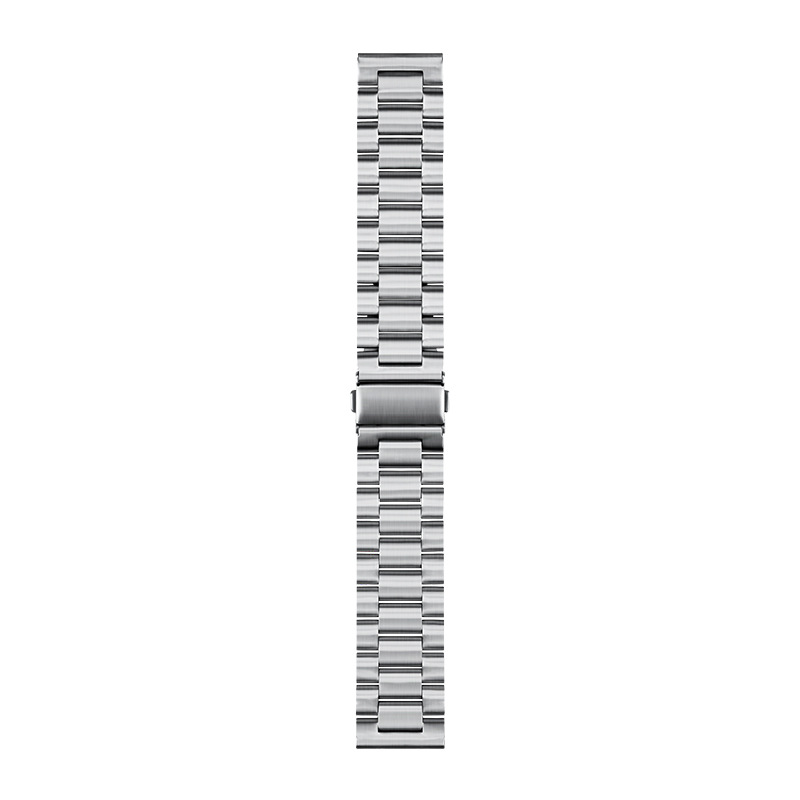 Suitable for apple watch band apple watch three beads stainless steel metal 22mm watch band iwatch Huawei gt4