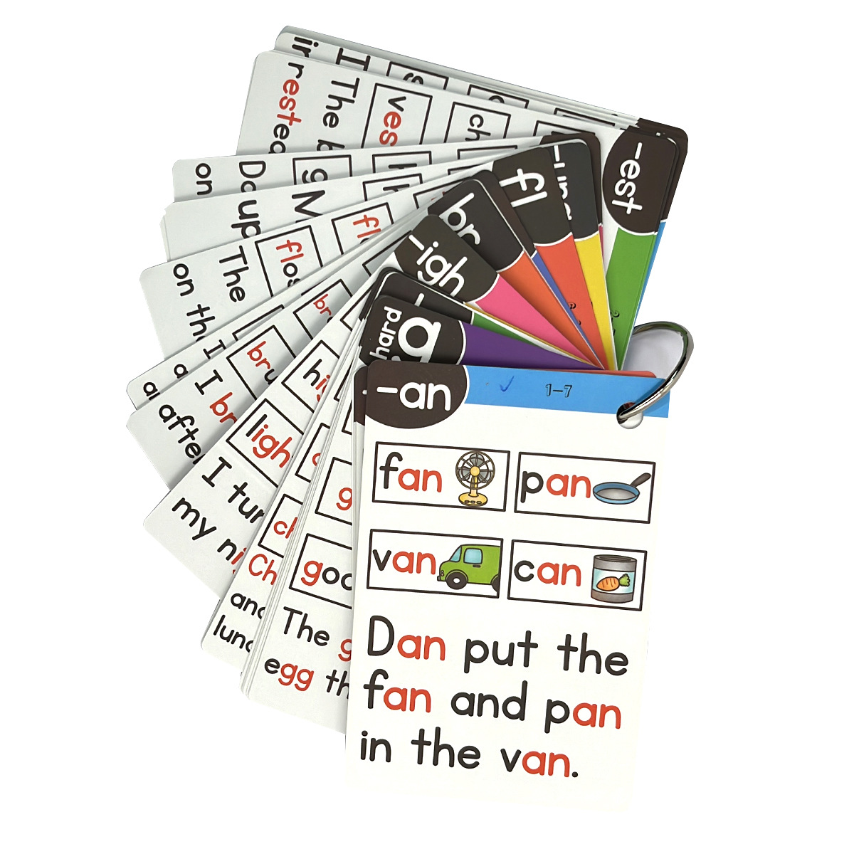 Manufacturer's Spot Cross-border Flash Cards English Word Cards Educational Cards Educational Science and Education Toys Kidsren's Gifts Teacher Teaching Aids