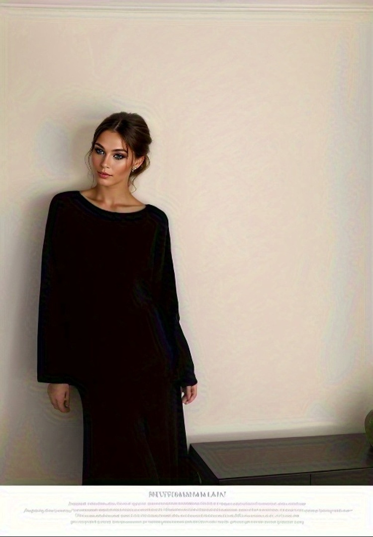 2024 autumn and winter New European and American style elegant knitted suit women's off-shoulder sweater top elastic waist fishtail skirt_voghion.com