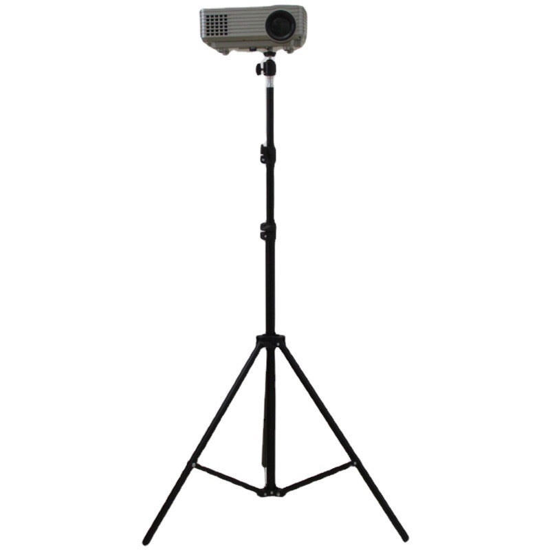 Projector Bracket Micro SLR Camera Floor-standing Three-legged Home Bed Head with PTZ Retractable Folding Portable Mobile