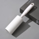 White (with a roll of paper)