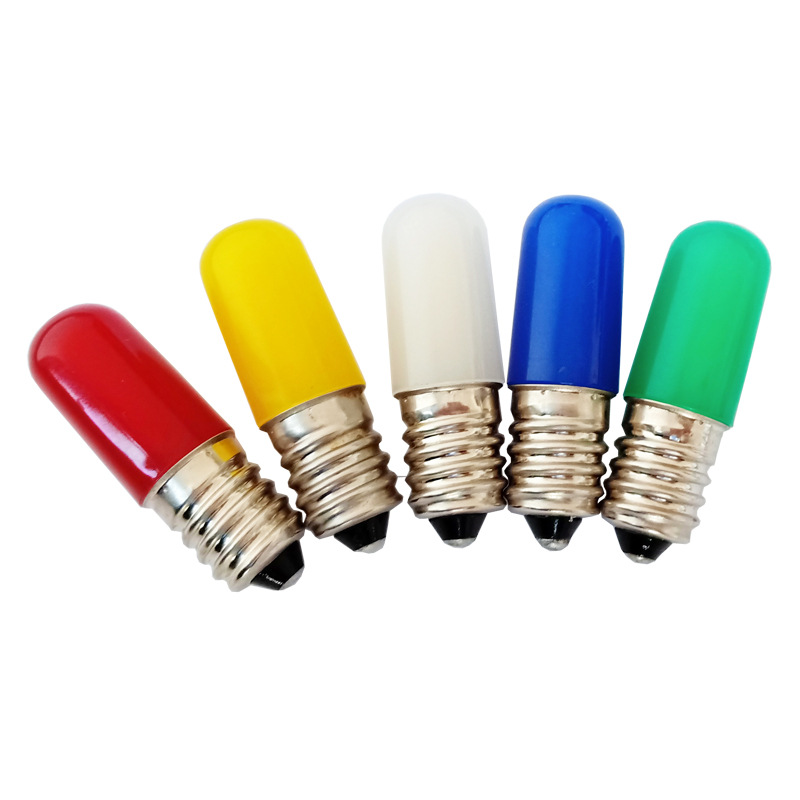 T15 color LED filament red light yellow light blue light green light white E14E12 small screw 220V110V12V24