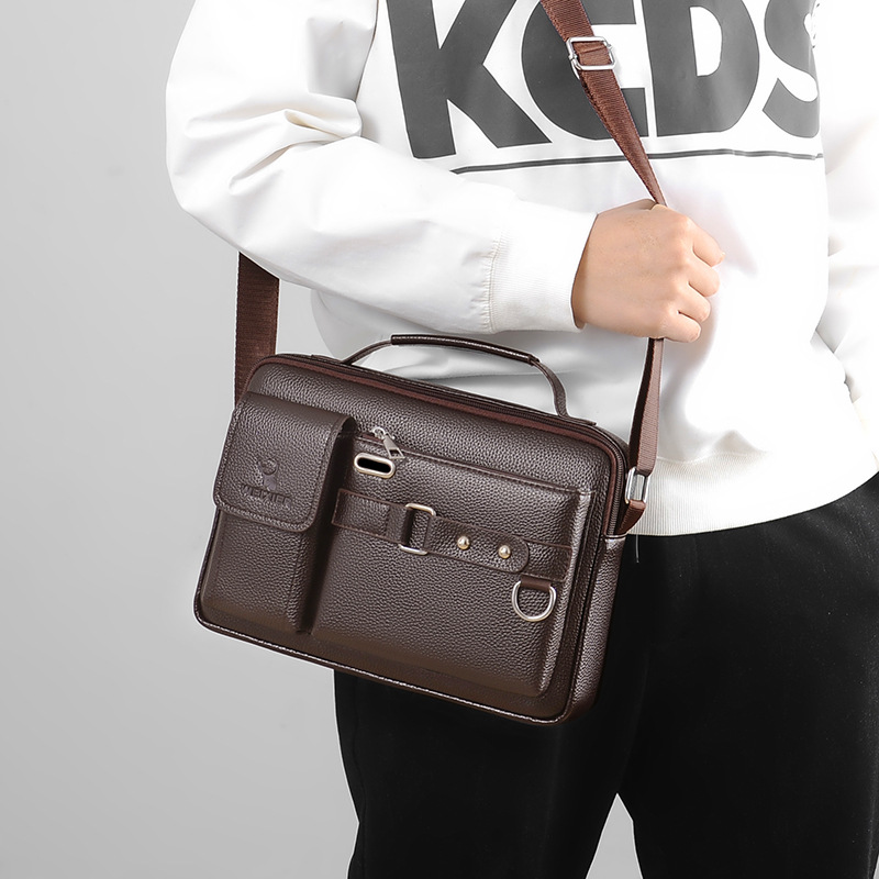 Shoulder Bag Men's Crossbody Bag Men's Casual Backpack Business Bag Shoulder Crossbody Bag Men's Bag Satchel Men's Satchel