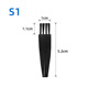 S1 dust removal small brush (black)