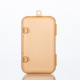 Nano double buckle large tooth plastic box