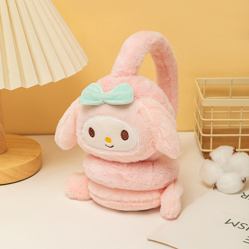 Cartoon Cute Sanrio Women's Winter Student Cycling Warm Earmuffs Antifreeze Earmuffs Earmuffs Earmuffs Ear Warmers