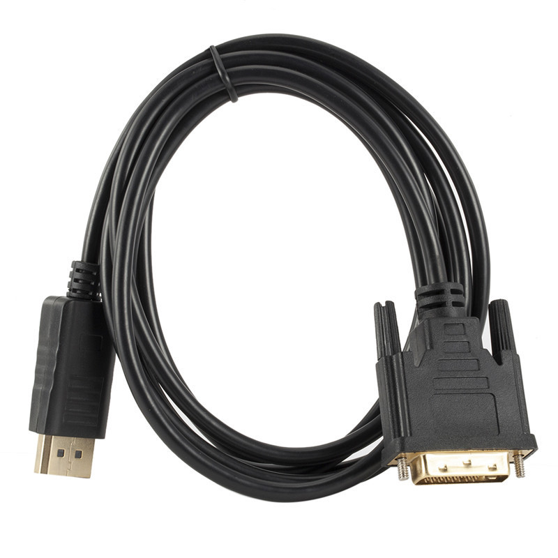 Large DP TO DVI cable 1.8 m DP TO DVI adapter cable Displayport TO DVI monitor cable