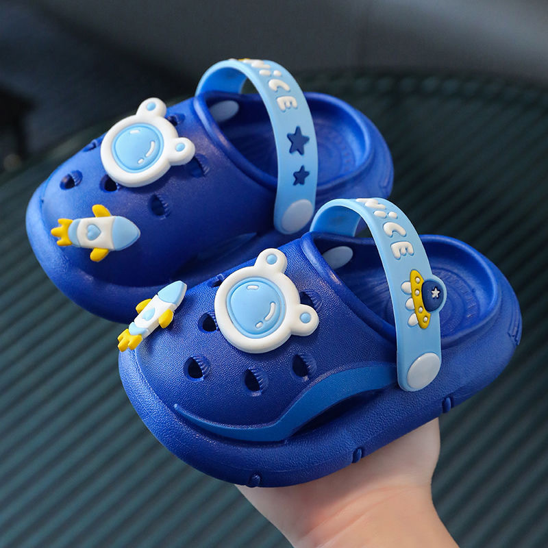 [Special Offer Broken Size Clearance] Children's Slippers Summer New Boys' Soft Bottom Non-slip Home Bathroom Slippers