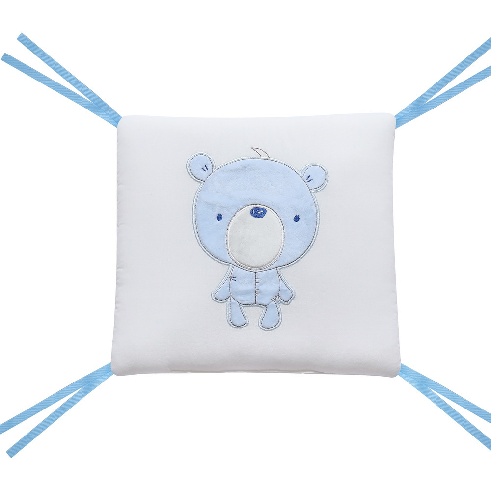 Yuan AI fairy tale baby bedding bedding children's bed circumference bed support Blue BB bear