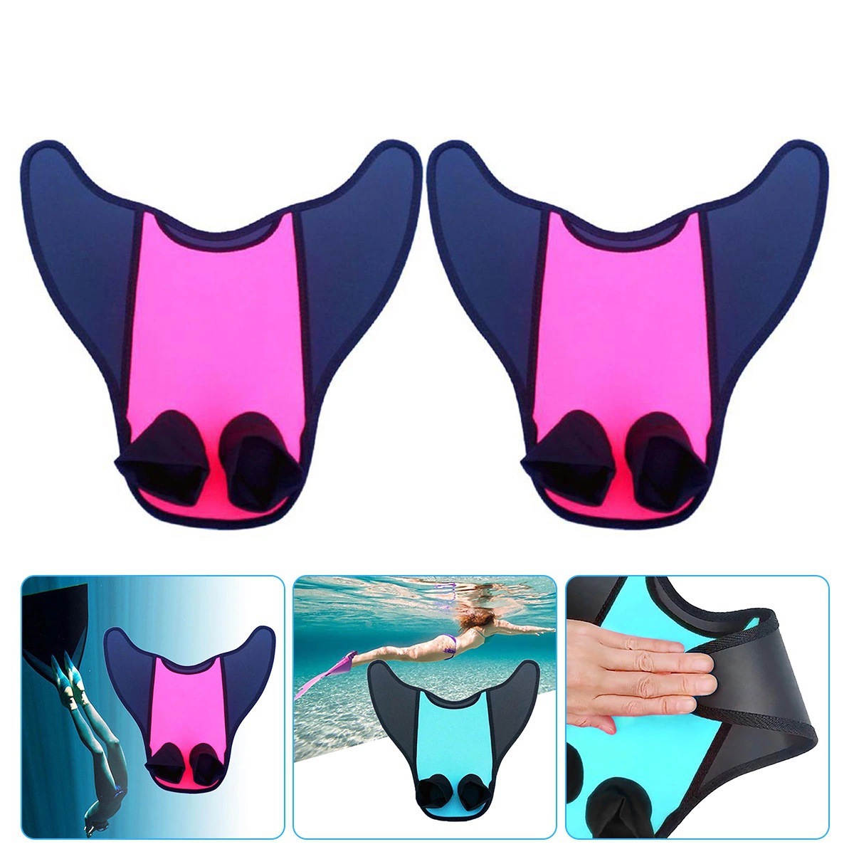 Supply new fashion mermaid flippers creative snorkeling flippers frog shoes water sports products manufacturers wholesale