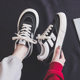 ins Trendy Korean Canvas Shoes Women's 2023 Spring New Student Running Casual Shoes Skate Shoes Internet Popular Street Photograph H988
