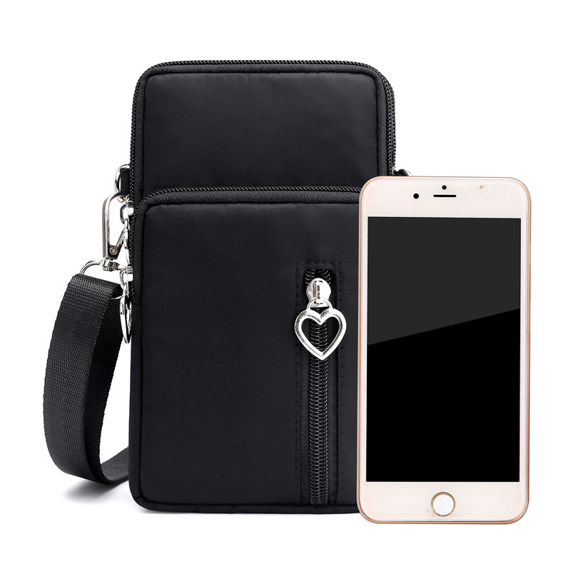 Cross-border 2023 new Korean style mobile phone bag women's messenger bag mobile phone bag crossbody coin purse vertical mini bag