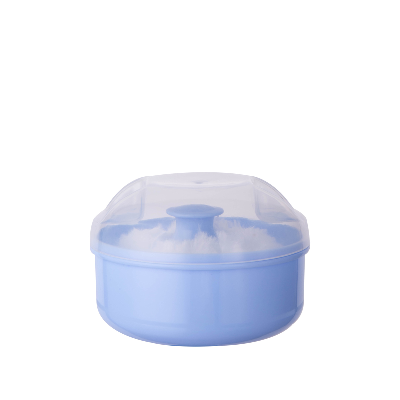 Cross-border Apple bear maternal and child supplies baby body cleaning powder puff box baby lint-free talcum powder puff box manufacturer
