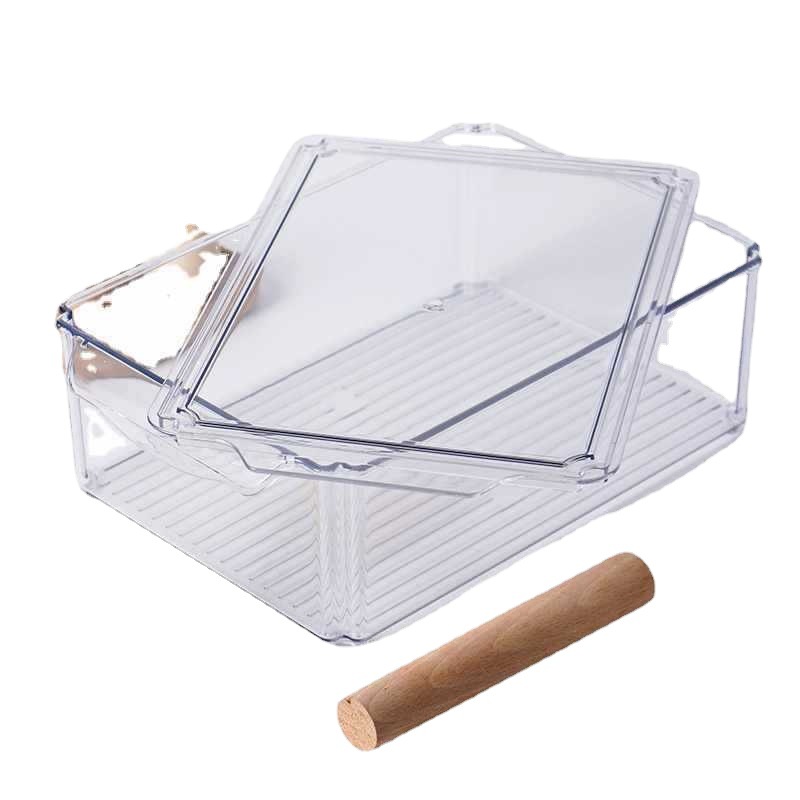 Dough fermentation box bread toast noodle box refrigerator food-grade food preservation box household kitchen storage box