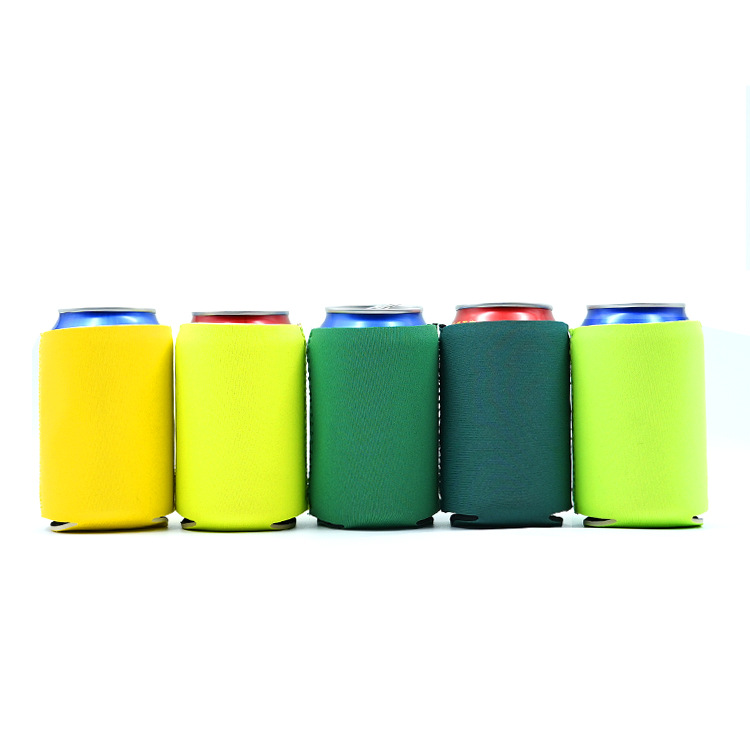 Manufacturers supply diving fabric cup cover insulation Coke cup cover conjoined cans cover promotional diving material cup cover
