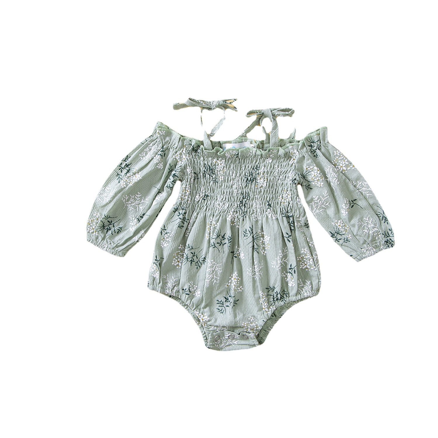 samgamibaby cross-border children's clothing summer baby sweet sling jumpsuit ins cute floral