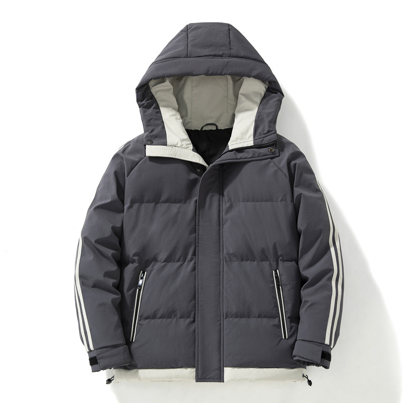 2023 Men's Winter plus size Loose Thickened Korean Style Fashionable Sports Cotton Coat Fashionable Brand Cotton Coat