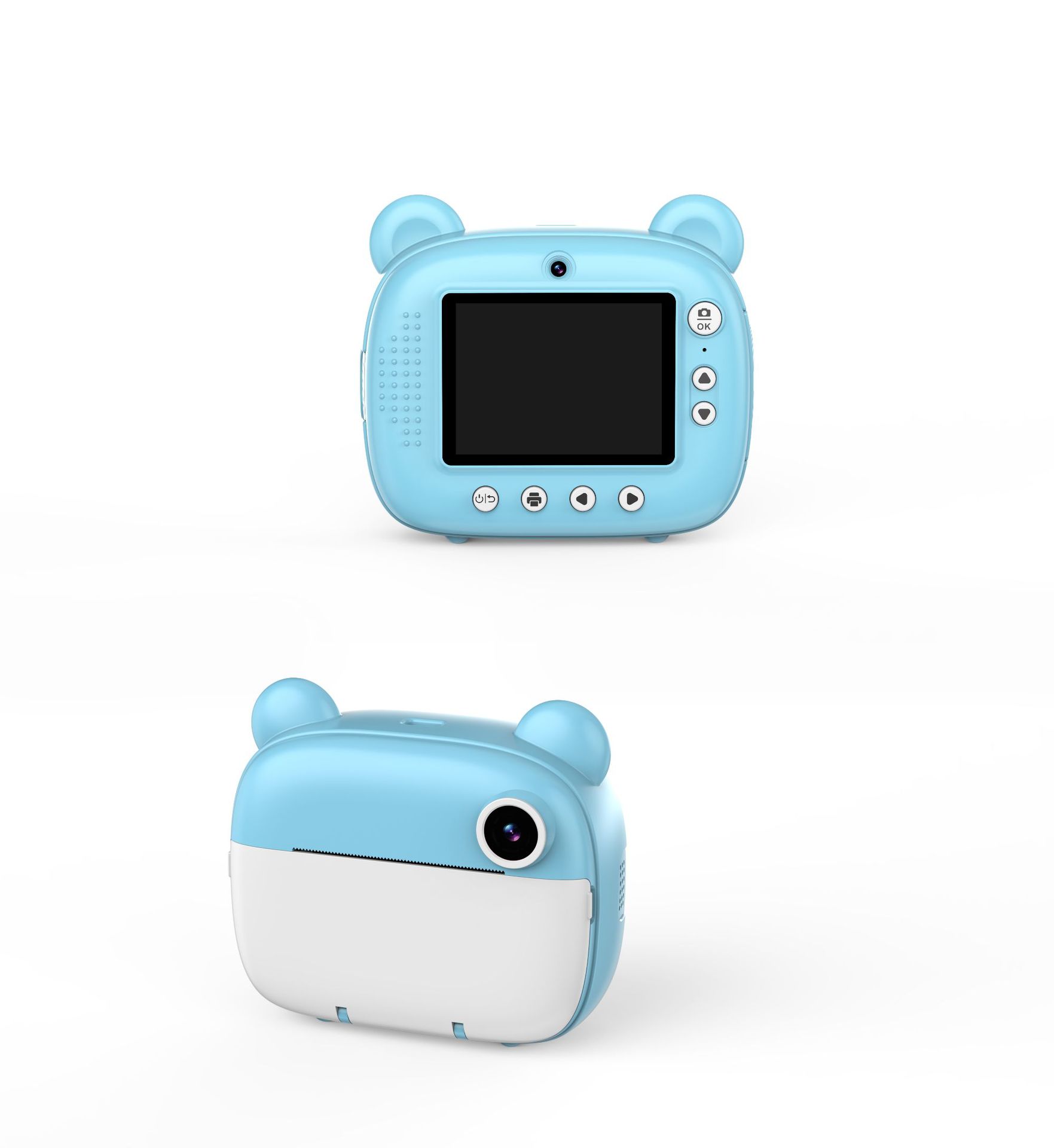 New Private Mold Instant HD Children's Camera Print Photo Camera Polaroid Printable Graffiti