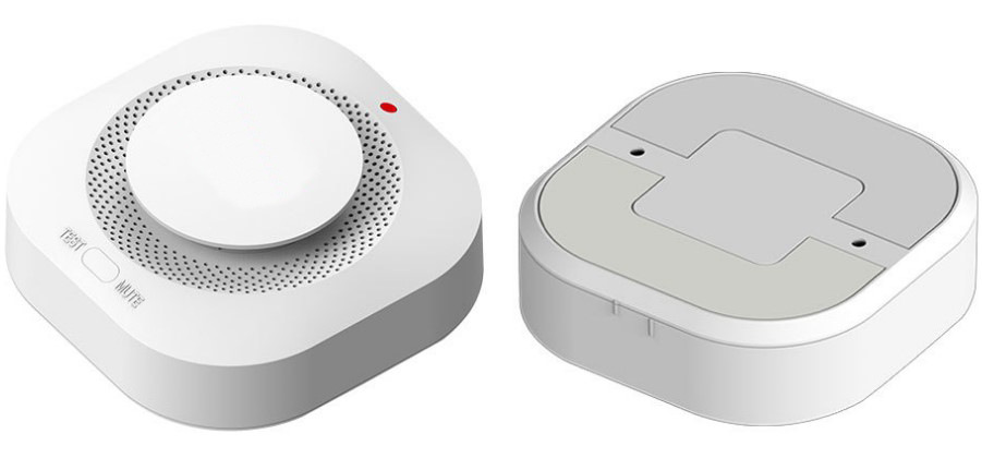 Chinese and English wireless smoke sense wireless smoke fire alarm wireless smoke detector 433MHz