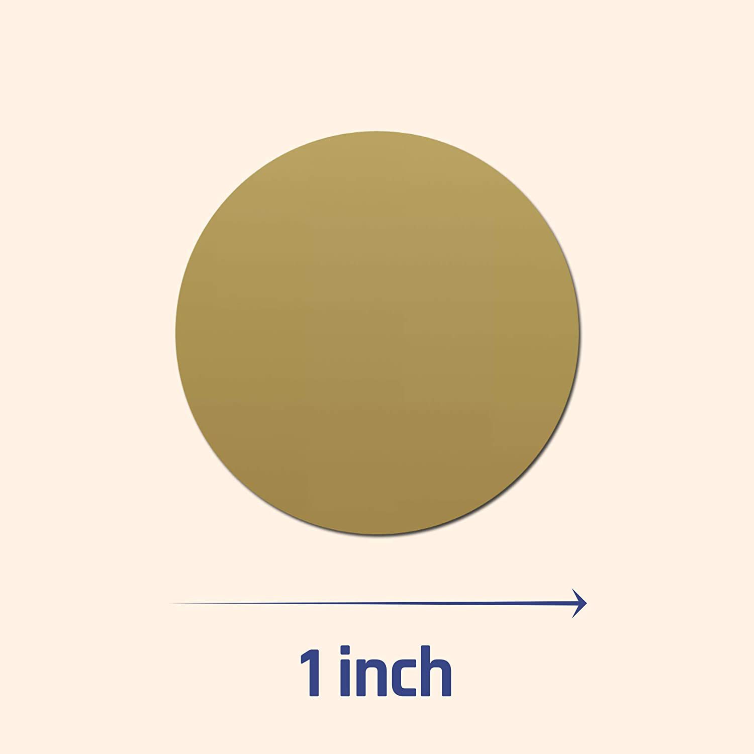 Spot hot 1 inch scraping sticker golden round scraping sticker DIY scraping sticker