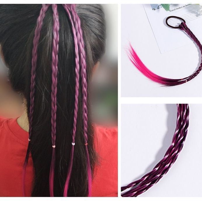 Wig Wig Braid Hair Loop Wig Long Braid Jewelry Wig Two Yuan Store Department Store