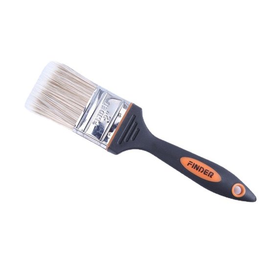 Cross-border thickened sharpened pig sideburns barbecue brush high quality dust removal brush cleaning brush industrial paint paint tool brush