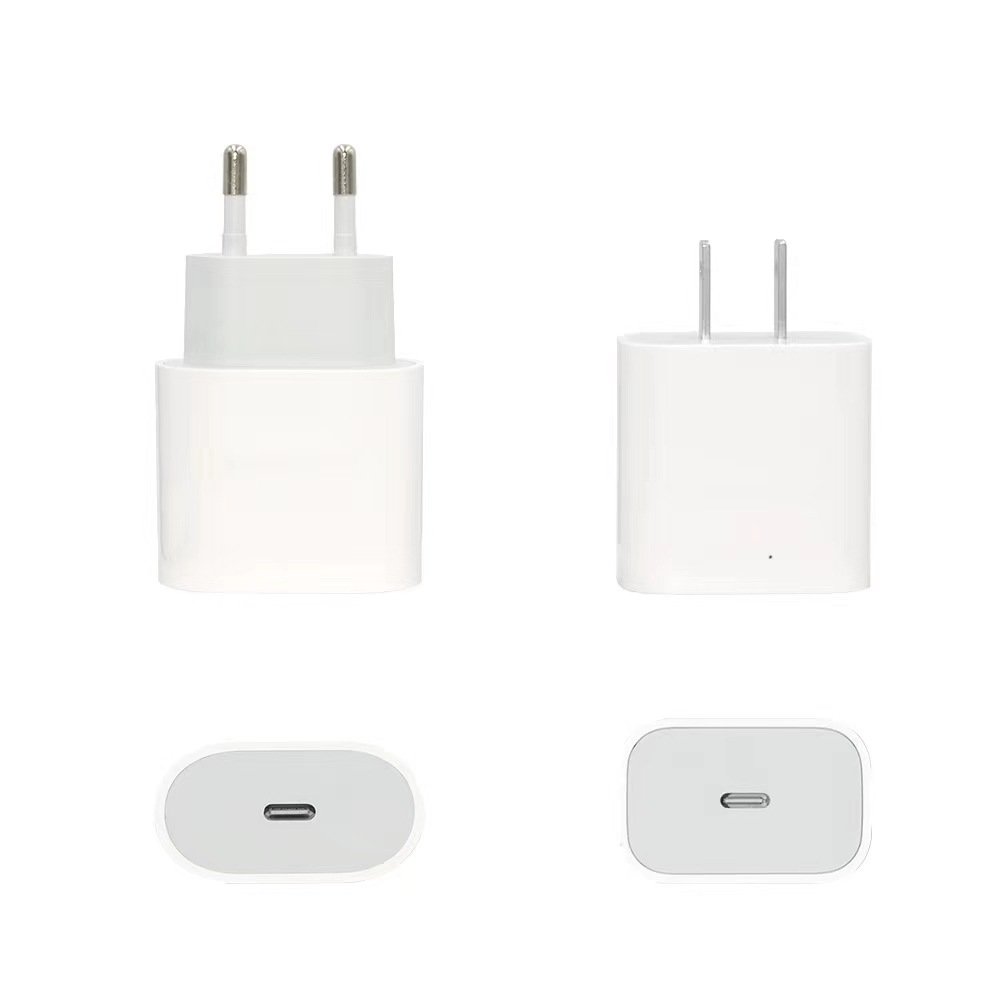 跨境適用於iphone蘋果手機PD15w充電器 歐美規手機快充充電頭