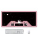 Super Space Astronaut Rabbit Mouse Pad Creative Cute Cartoon Computer Keyboard Pad Learning Office Desk Pad for Women