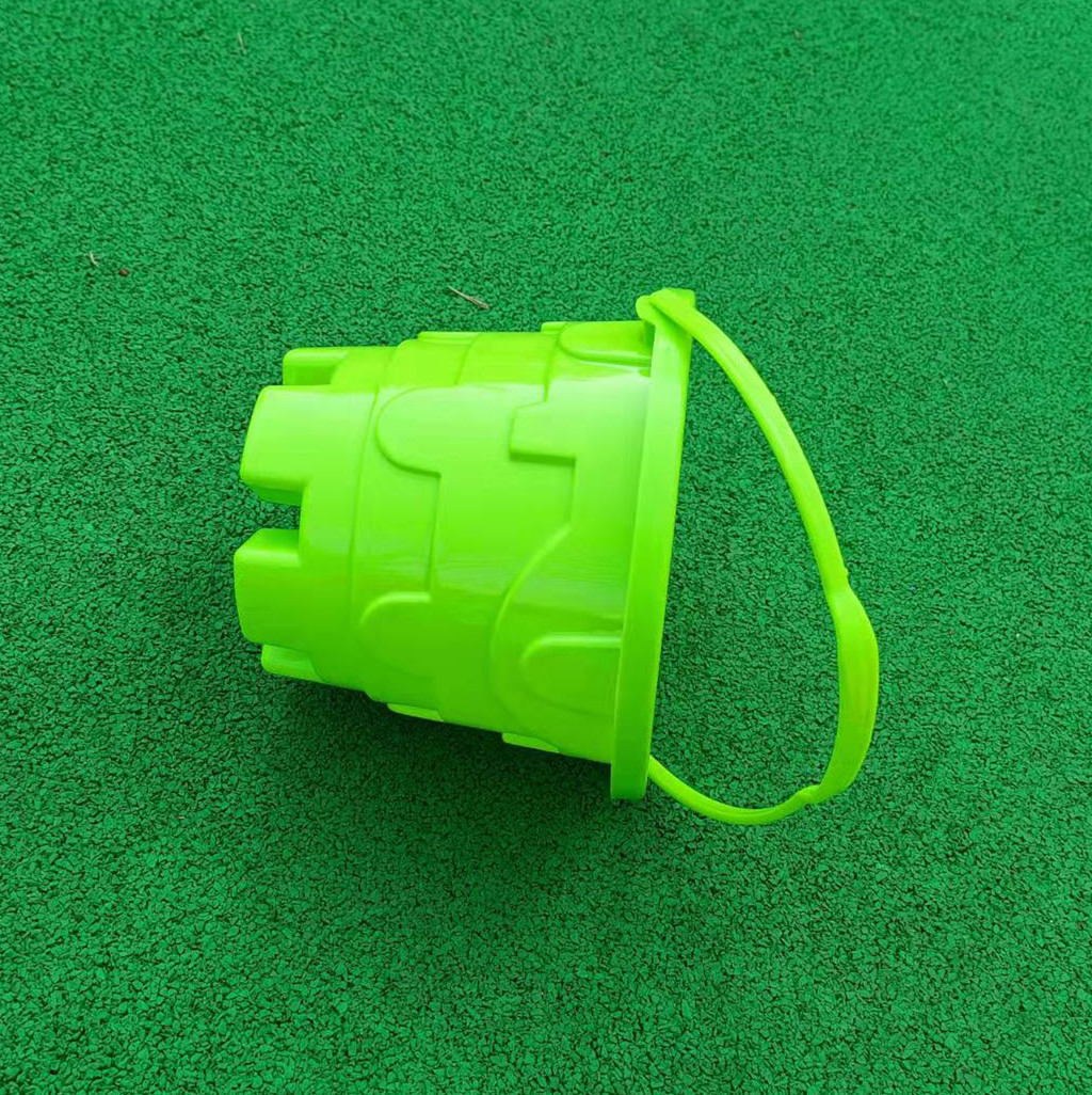 Children's Beach Toy Plastic Bucket Large Single Bucket Baby Play Sand Beach Fish Thickened Large Castle Bucket