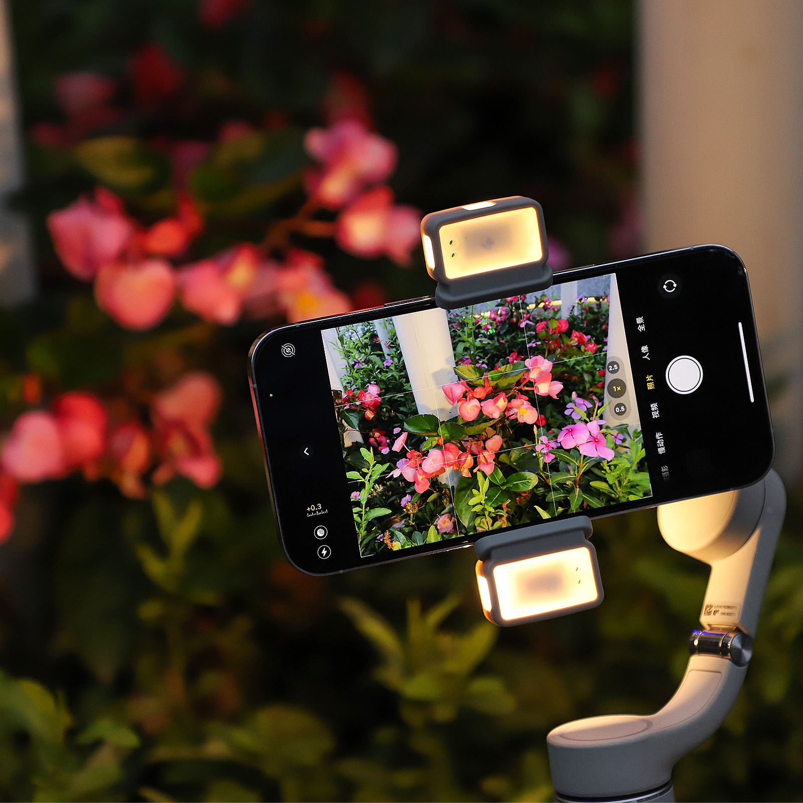 Sunnylife OSMOMobile SE/6 fill light OM5/4SE two-way soft light charging box three-color photography